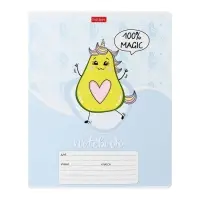 Тетрадь 12 листов в линейку &laquo;Веселые Авокадо&raquo;, обложка мелованный картон, блок офсет, МИКС