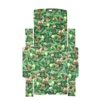 Коробка подарочная новогодняя складная двухсторонняя &laquo;Новогодняя ёлка&raquo;, 20 х 18 х 5 см, Новый год