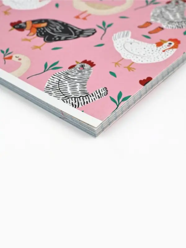 Тетрадь в клетку, 48 л., А5, на скрепке, блок №2 &laquo;Паттерн&raquo; МИКС