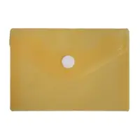 Папка-конверт на кнопке, А7, 180 мкм, Calligrata рифлёная, флуоресцентная, МИКС