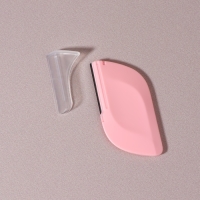 Бритва для коррекции бровей, 6,5 &times; 3,5 см, набор &ndash; 2 шт, цвет розовый/жёлтый