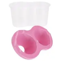 Стакан - непроливайка для рисования двойной Calligrata &laquo;Прованс&raquo;, 150 мл &times;2, пастельный МИКС