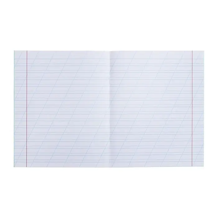 Тетрадь 12 листов в косую линейку &laquo;Зелёная обложка&raquo;, 60 г/м&sup2;, белые листы