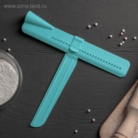 Шпатель кондитерский угловой Доляна, 2 части, 23,5&times;4,7&times;2,6 см