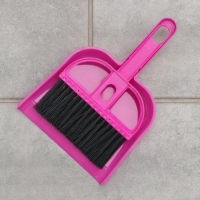 Щётка для пола с совком &laquo;Чистота&raquo;, 20&times;13 см, цвет МИКС