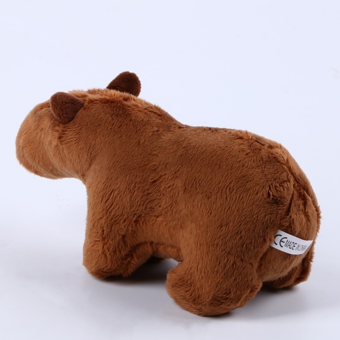 Мягкая игрушка &laquo;Капибара&raquo;, 20 см, цвет тёмно-коричневый