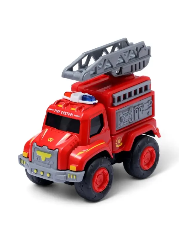 Робот-трансформер &laquo;Огнеборец&raquo; 5в1, собирается из 5 машинок, подвижные детали