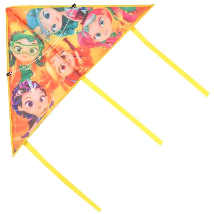 Воздушный змей &laquo;Волшебницы&raquo;, Сказочный патруль, 80 &times; 50 см, длина лески &mdash; 30 м