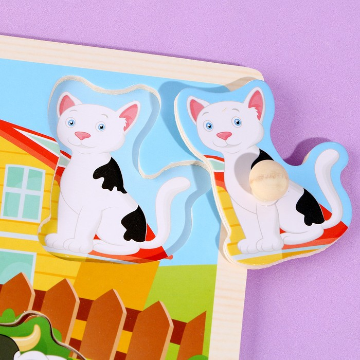 Рамка-вкладыш &laquo;Животные на ферме&raquo;