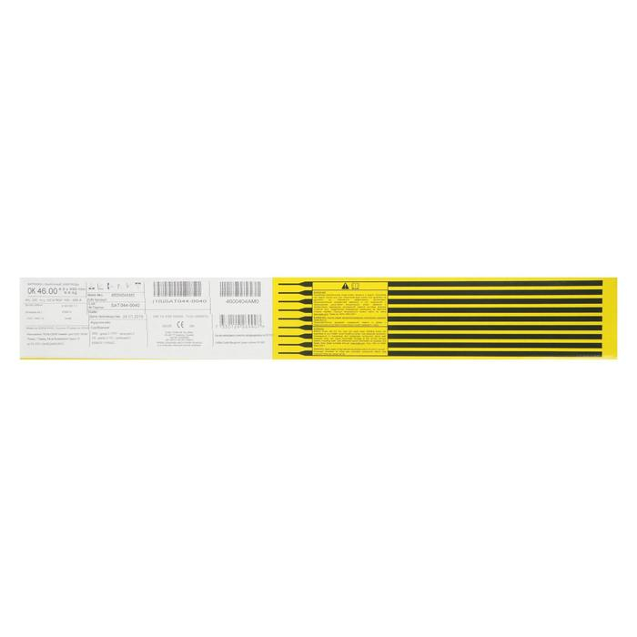 Электроды ESAB ОК 46, d=4 мм, 450 мм, 6.6 кг
