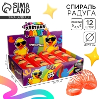 Спираль-радуга &laquo;Крякнутые&raquo;, в шоубоксе