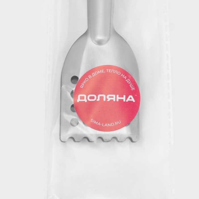 Щипцы кухонные Доляна, 22 см, цвет серебристый