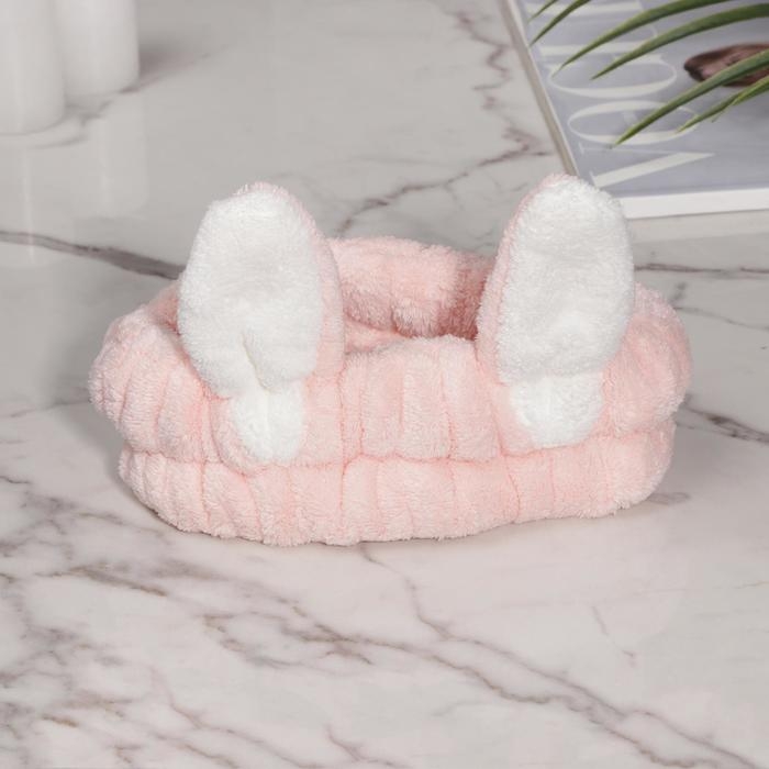 Повязка для умывания Доляна &laquo;Зайчик&raquo;, цвет МИКС