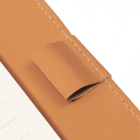 Органайзер на кольцах А5, 90 листов в линейку, с хлястиком, МИКС