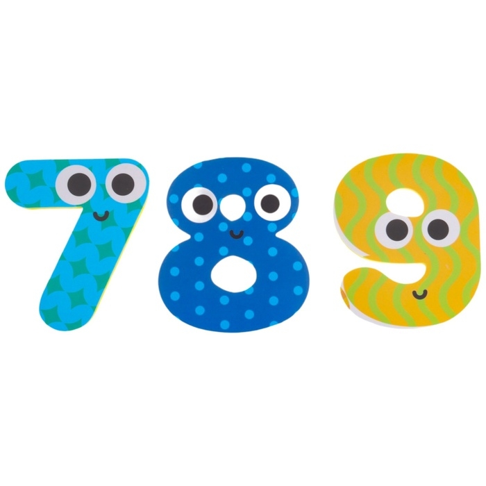 Набор стикеров EVA для ванны &laquo;Цифры&raquo;, Крошка Я