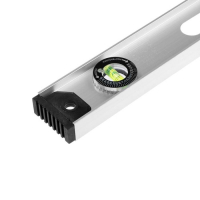 Уровень алюминиевый ТУНДРА "Рельс", 3 глазка (1 поворотный), 800 мм