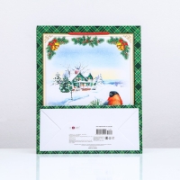 Новый год. Пакет подарочный "У Ёлочки ", 26 х 32 х 12 см.