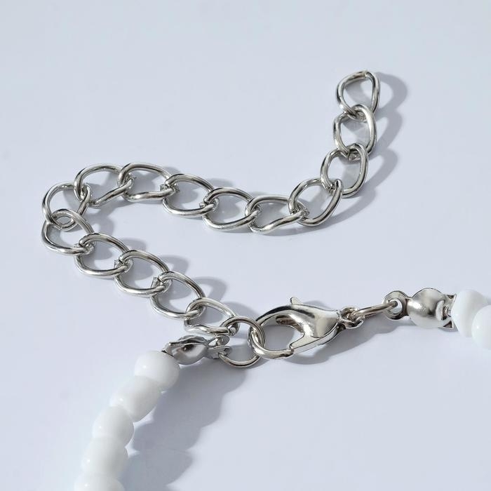 Колье &laquo;Бисер&raquo; юность, цветное, 30 см