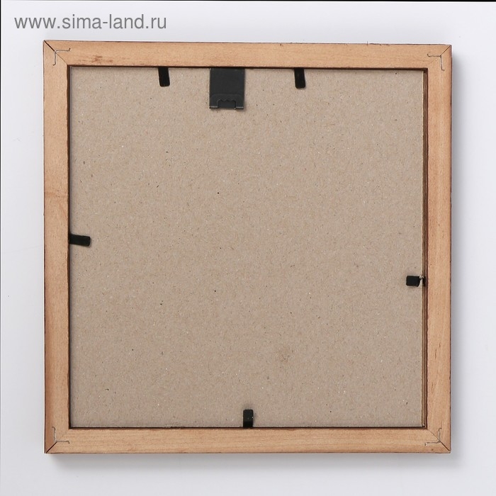Фоторамка сосна с19 орех 15х15 см (пластиковый экран)
