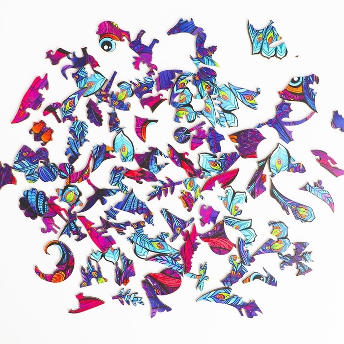 Пазл деревянный фигурный &laquo;Сказочная сова&raquo;, 87 элементов