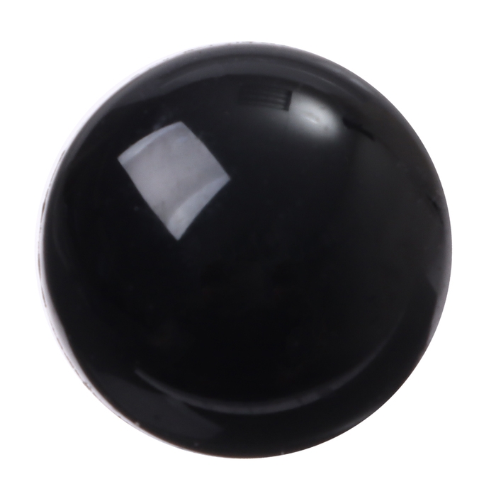 Глаза винтовые с заглушками, набор 20 шт., размер 1 шт. &mdash; 1,8 см, цвет чёрный