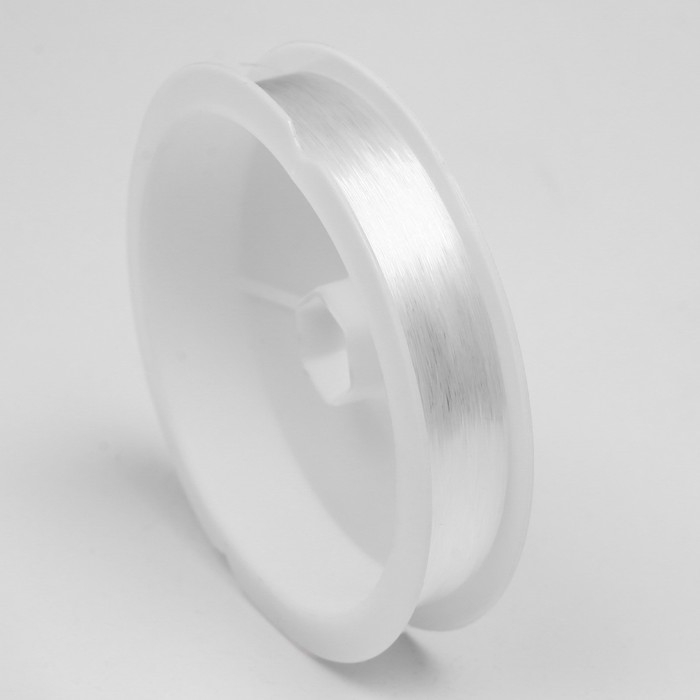 Леска для бисера d 0,2 мм*100 м в мотке, прозрачный