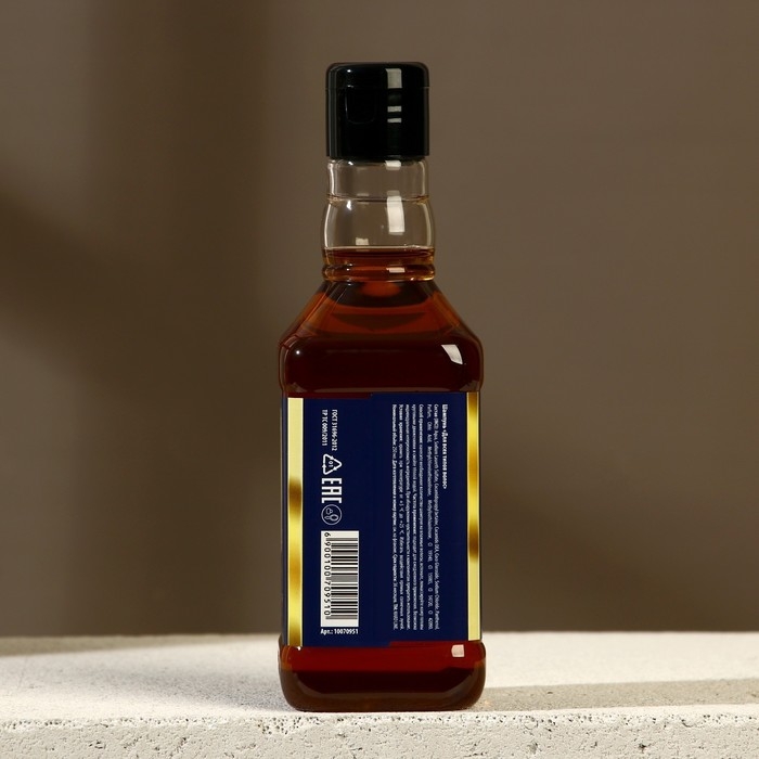 Шампунь для волос во флаконе виски &laquo;Богатства!&raquo;, 250 мл, аромат парфюма, Новый Год