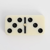 Домино настольная игра "Резное", 28 шт, костяшка 5 х 2.5 см, 12 х 20 см