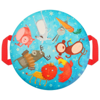 Санки-ледянки &laquo;Забавные животные&raquo;, d=45 см