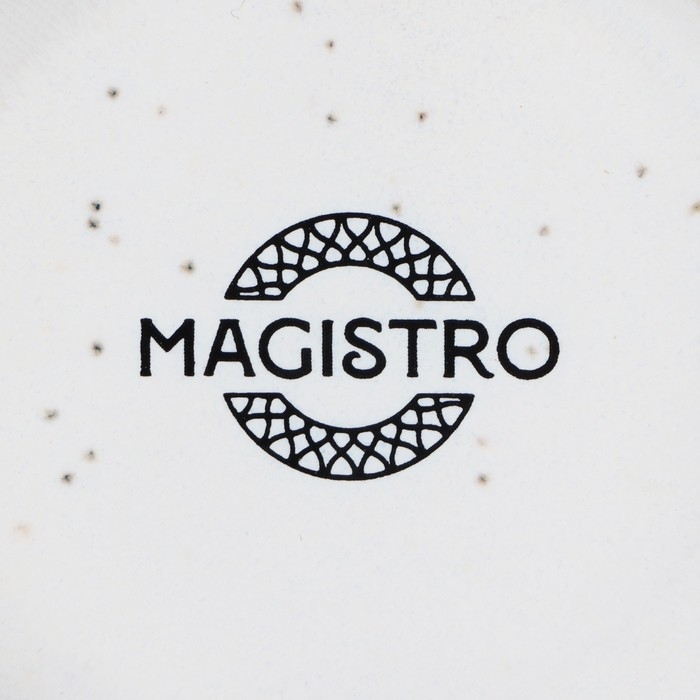 Кружка фарфоровая Magistro Urban, 320 мл, цвет белый