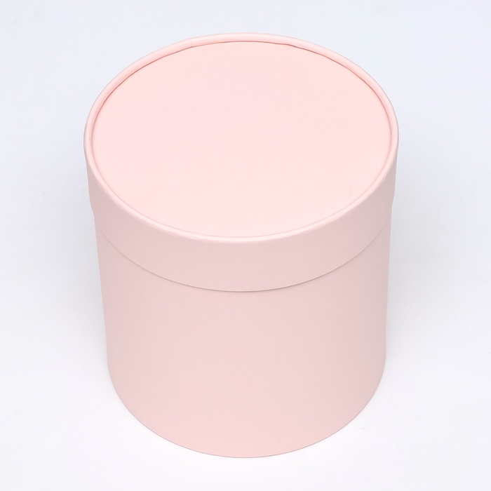 Набор коробок 3 в 1 без окна, розовый лепесток(перламутр) 21 х 21 - 16 х 16 см