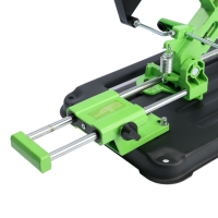 Стойка для УШМ ТУНДРА, d=100-125 мм, угловые тиски 45&deg;, движущаяся платформа