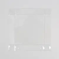 Коробка для кондитерских изделий с PVC крышкой &laquo;Золото&raquo;, 13 х 13 х 3 см