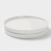 Набор тарелок 2 шт 16,5х1,5 см Magistro "White Snow"