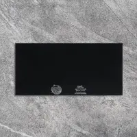 Конверт для денег &laquo;Веточки&raquo;, на черном крафте, тиснение, 16,5 х 8 см