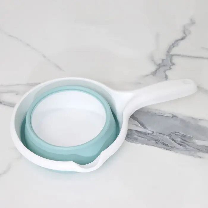 Ковш складной &laquo;Флекс&raquo;, 1 л, 27&times;16,5&times;11 см, цвет морская волна