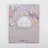 Пакет подарочный крафтовый, упаковка, &laquo;Чувство&raquo;, MS 18 х 23 х 10 см