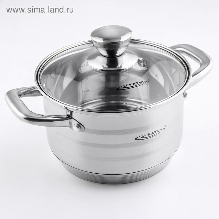 Кастрюля &laquo;Элис&raquo;, 2.5 л, d=18 см, капсульное дно, индукция