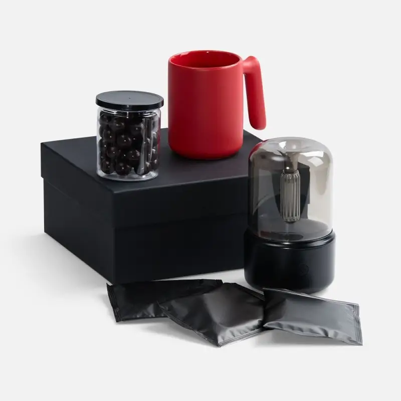 Набор &laquo;Микроклимат&raquo;, черный с красным