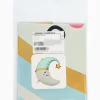 Воздушный шар фольгированный 28" &laquo;Месяц, голубой&raquo;