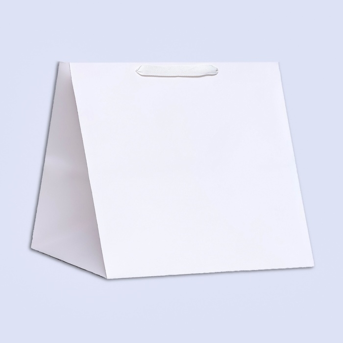 Пакет под торт, белый, 40 х 40 х 40 см