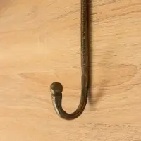 Крючок настенный &laquo;Пиратский&raquo;, 33&times;13.5&times;6 см, алюминий