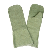 Рукавицы брезентовые, ОП2 плотность 480, зелёные, Greengo