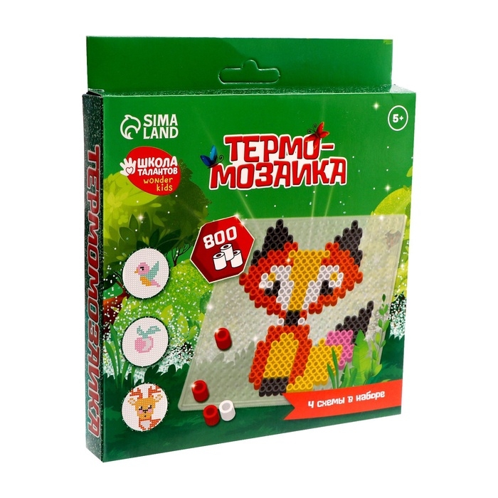 Термомозаика &laquo;Животные&raquo; с пинцетом