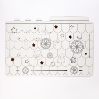 Дом из картона "Чебурашка"