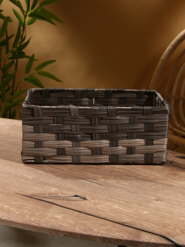 Корзина плетеная 31х20х12 см, пластик