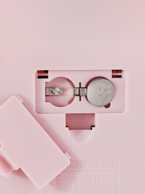 Калькулятор настольный 08-разрядный, розовый