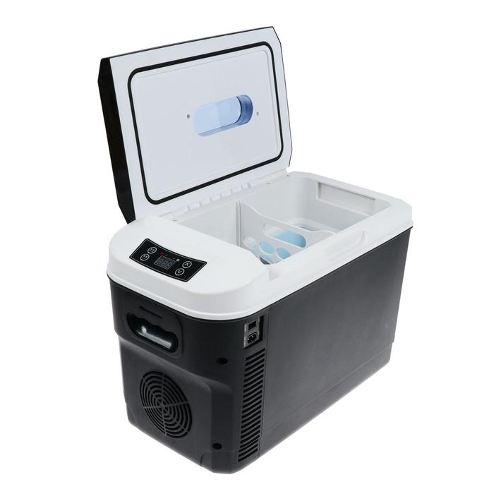 Автохолодильник 15 л, 12/24/220 В, 68 Вт, -5/+65&deg;С, LED дисплей
