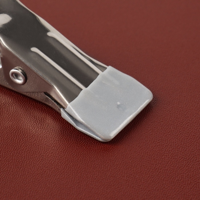 Зажимы для кожевника с насадкой, 5,5 &times; 2,3 см, металл, цвет разноцветный