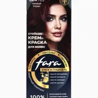 Краска для волос "FARA NC" тон 324/6.6 - Тёмный рубин, 116 г